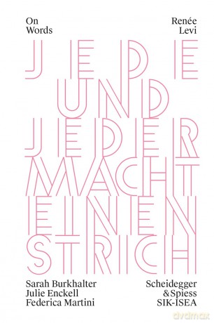 Renée Levi: Everyone draws a line - Julie Enckell [KSIĄŻKA]