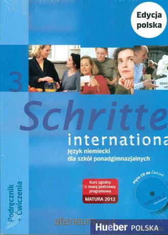Schritte international 3 KB+AB+CD PL [KSIĄŻKA]+[CD]