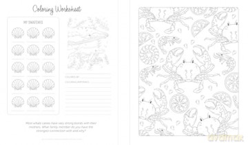 By the Seaside Coastal Coloring Book: 60 Patterns to Transport You to Your Happy Place - Molly Carson [KSIĄŻKA]