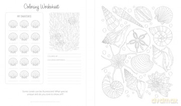 By the Seaside Coastal Coloring Book: 60 Patterns to Transport You to Your Happy Place - Molly Carson [KSIĄŻKA]