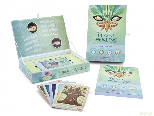 The Herbal Healing Deck: (Oracle Kit Box Set with 48 Cards and Guide Book) - Ashley Verkamp [KSIĄŻKA]