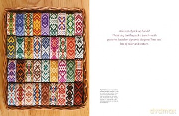 Pick-Up Bandweaving Designs: 288 Charts for 13 Pattern Ends and Techniques for Arranging Color - Heather Torgenrud [KSIĄŻKA]