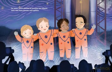 Reaching for the Stars: A Mission to Space - Roxanne Troup [KSIĄŻKA]