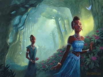 Afia in the Land of Wonders - a gorgeous reimagining of Alice's Adventures in Wonderland - Mia Araujo [KSIĄŻKA]