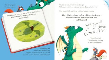 Dragon Dave the Not-So Brave: A funny picture book about daring to be different by award-winning author Alex Latimer! - Alex Latimer [KSIĄŻKA]
