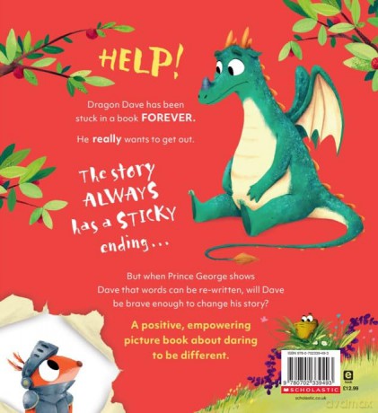Dragon Dave the Not-So Brave: A funny picture book about daring to be different by award-winning author Alex Latimer! - Alex Latimer [KSIĄŻKA]