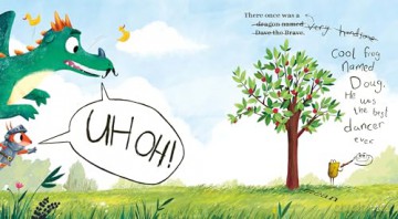 Dragon Dave the Not-So Brave: A funny picture book about daring to be different by award-winning author Alex Latimer! - Alex Latimer [KSIĄŻKA]