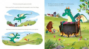 Dragon Dave the Not-So Brave: A funny picture book about daring to be different by award-winning author Alex Latimer! - Alex Latimer [KSIĄŻKA]