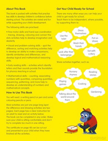Get Ready for School: A Practice Skills Workbook for ages 3-5 (First Learning) - Scholastic [KSIĄŻKA]