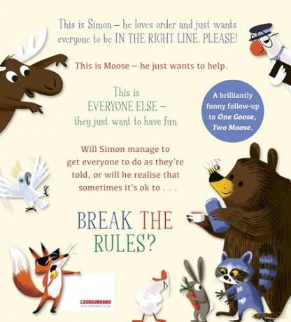 One Goose, Two Moose, Three Raccoon, Four Baboon: The second hilarious counting book by author Kael Tudor and bestselling illustrator Nicola Slater - Kael Tudor [KSIĄŻKA]