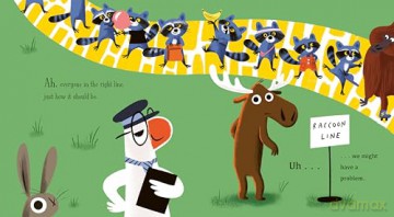 One Goose, Two Moose, Three Raccoon, Four Baboon: The second hilarious counting book by author Kael Tudor and bestselling illustrator Nicola Slater - Kael Tudor [KSIĄŻKA]