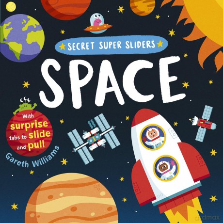 Secret Super Sliders: Space [KSIĄŻKA]