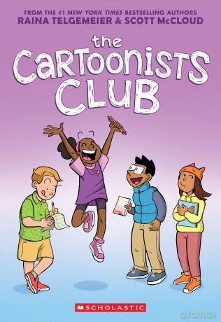 The Cartoonists Club: A graphic novel - Raina Telgemeier [KSIĄŻKA]