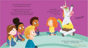 The Unicorn Who Came to School: A fabulously chaotic back-to-school picture book by award-winning creators Lucy Rowland and Mike Byrne - Lucy Rowland [KSIĄŻKA]