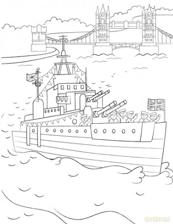 VE Day Colouring - Scholastic [KSIĄŻKA]