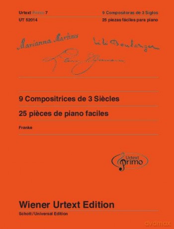 9 Komponistinnen aus 3 Jahrhunderten: Vol. 7. piano. - Nils Franke [KSIĄŻKA]