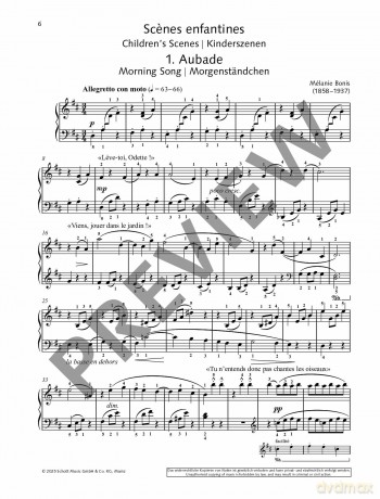 Scenes enfantines: op. 92. piano. - Melanie Spanswick [KSIĄŻKA]