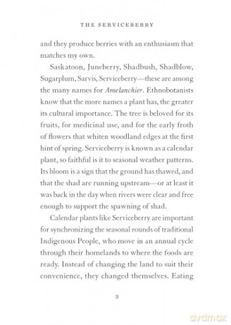 The Serviceberry: Abundance and Reciprocity in the Natural World - Robin Wall Kimmerer [KSIĄŻKA]