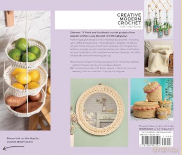 Creative Modern Crochet for the Home: Stunning projects using simple techniques - Lucy Djevdet [KSIĄŻKA]