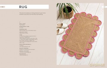 Creative Modern Crochet for the Home: Stunning projects using simple techniques - Lucy Djevdet [KSIĄŻKA]
