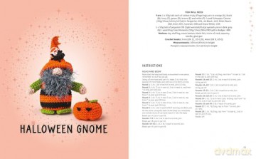Gnomes to Crochet: 20 fun amigurumi friends for every occasion (All-New Twenty to Make) - Val Pierce [KSIĄŻKA]