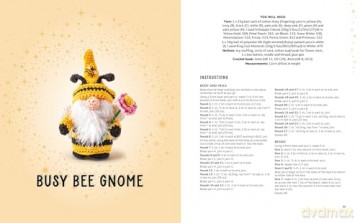 Gnomes to Crochet: 20 fun amigurumi friends for every occasion (All-New Twenty to Make) - Val Pierce [KSIĄŻKA]