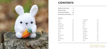 Mini Amigurumi Woodland: 26 tiny crochet creations - Julia Chiang [KOMIKS]