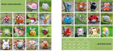 Mini Amigurumi Woodland: 26 tiny crochet creations - Julia Chiang [KOMIKS]