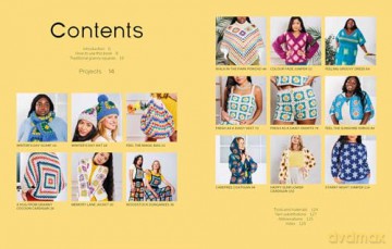 My Granny Square Wardrobe: Stunning Designs to Crochet and Wear - Sam Sabido [KSIĄŻKA]
