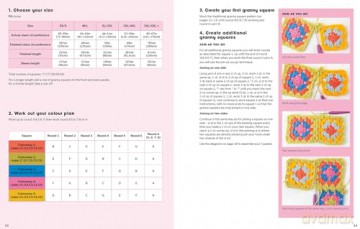 My Granny Square Wardrobe: Stunning Designs to Crochet and Wear - Sam Sabido [KSIĄŻKA]