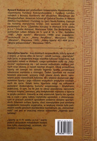 Sparta w V-VI wieku p.n.e. [KSIĄŻKA]