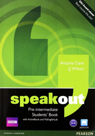Speakout Pre-Inter SB+AB +MyEnglishLab [KSIĄŻKA]