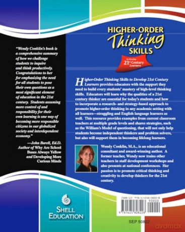 Higher-Order Thinking Skills to Develop 21st Century Learners - Wendy Conklin [KSIĄŻKA]