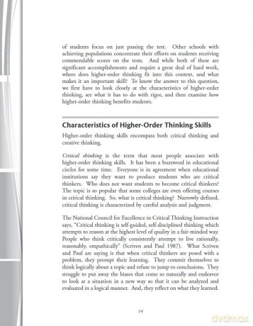 Higher-Order Thinking Skills to Develop 21st Century Learners - Wendy Conklin [KSIĄŻKA]