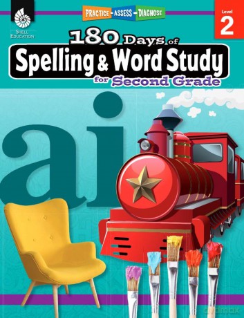 180 Days of Spelling and Word Study for Second Grade: Practice, Assess, Diagnose (180 Days of Practice) - Shireen Pesez Rhoades [KSIĄŻKA]
