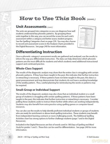180 Days of Spelling and Word Study for Second Grade: Practice, Assess, Diagnose (180 Days of Practice) - Shireen Pesez Rhoades [KSIĄŻKA]