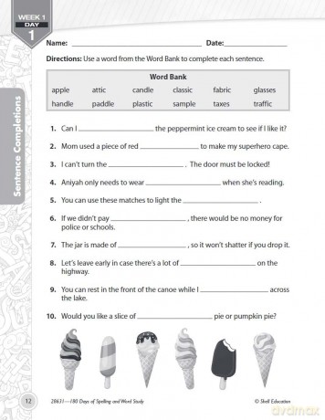 180 Days of Spelling and Word Study for Third Grade: Practice, Assess, Diagnose (180 Days of Practice) - Shireen Pesez Rhoades [KSIĄŻKA]