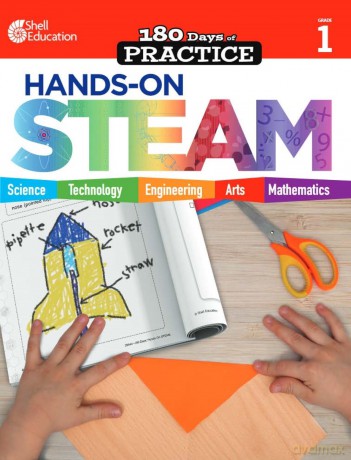 180 Days: Hands-On STEAM for Grade 1: Practice, Assess, Diagnose (180 Days of Practice) - Kristi Sturgeon [KSIĄŻKA]