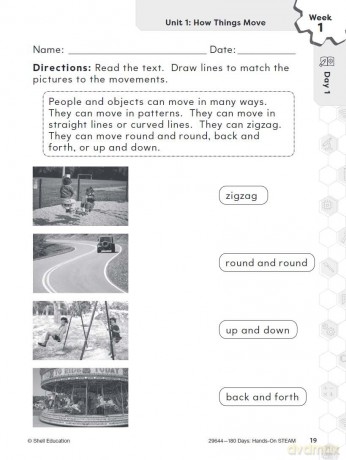 180 Days: Hands-On STEAM for Grade 1: Practice, Assess, Diagnose (180 Days of Practice) - Kristi Sturgeon [KSIĄŻKA]
