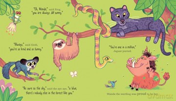Wanda the Warthog who Worried - Frances Stickley [KSIĄŻKA]