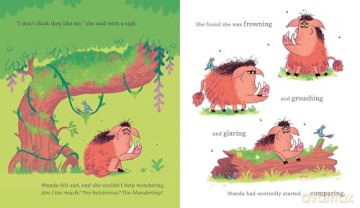 Wanda the Warthog who Worried - Frances Stickley [KSIĄŻKA]