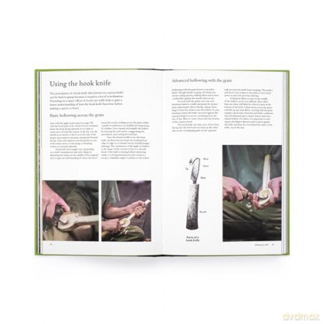 The Green-Wood Carver: Slow woodcraft for beginners - Samuel Alexander [KSIĄŻKA]