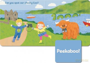 Peekaboo Coo - A Lift-the-Flap Board Book - Rachel McGaw [KSIĄŻKA]