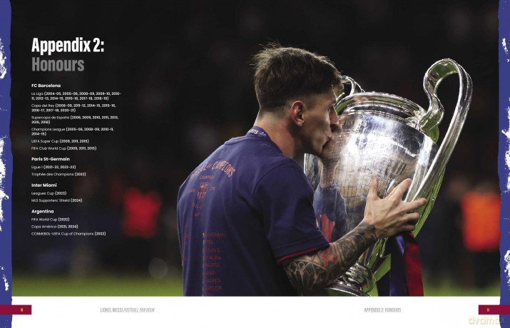 Lionel Messi Football Fan Book - Iain Spragg [KSIĄŻKA]