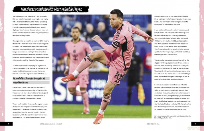Lionel Messi Football Fan Book - Iain Spragg [KSIĄŻKA]