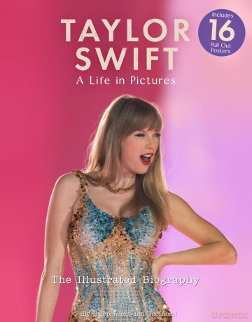 Taylor Swift: A Life in Pictures - Includes 16 Pull Out Posters: independent and unofficial - Carolyn McHugh [KSIĄŻKA]