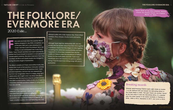 Taylor Swift: A Life in Pictures - Includes 16 Pull Out Posters: independent and unofficial - Carolyn McHugh [KSIĄŻKA]