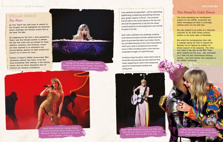 Taylor Swift: A Life in Pictures - Includes 16 Pull Out Posters: independent and unofficial - Carolyn McHugh [KSIĄŻKA]