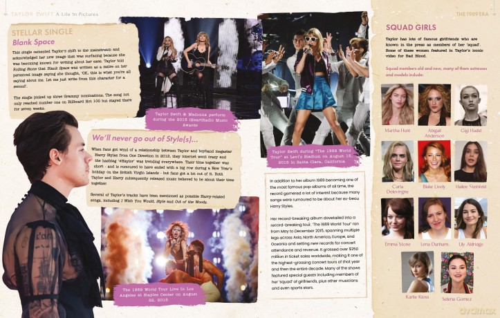 Taylor Swift: A Life in Pictures - Includes 16 Pull Out Posters: independent and unofficial - Carolyn McHugh [KSIĄŻKA]