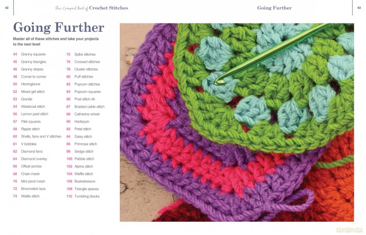 The Compact Book of Crochet Stitches: Everything you need to start creating today (Compact Guides) - Katherine Marsh [KSIĄŻKA]